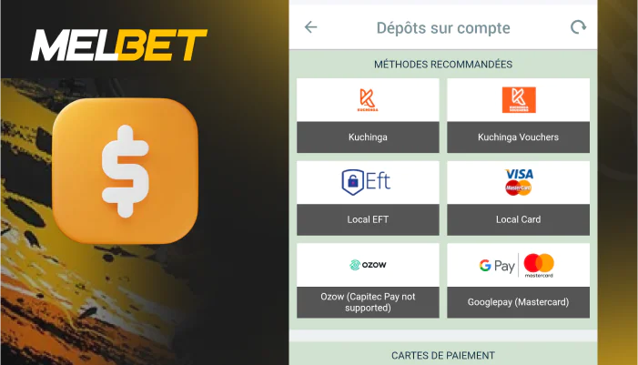 Effectuez votre premier dépôt, étape 6