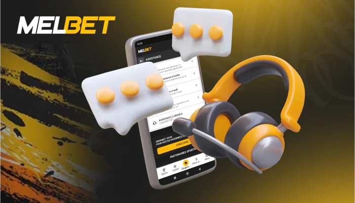 Comment contacter l'assistance dans l'application Melbet?