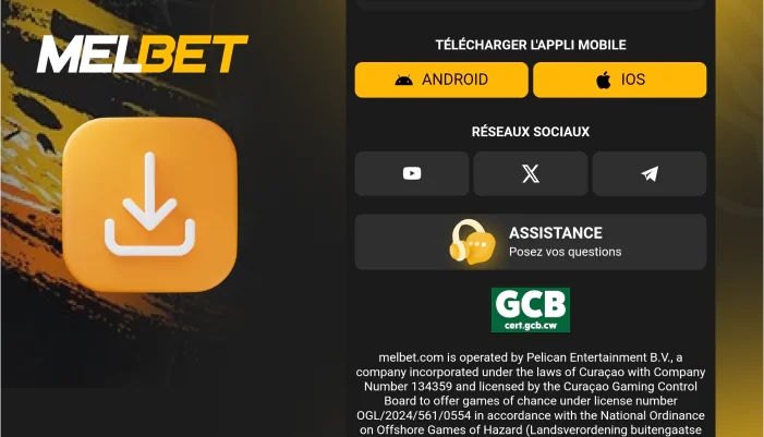 Tapez sur android ou ios en bas de la page, étape 2